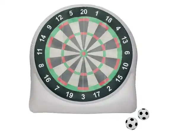 Bild 1 von Playtive Aufblasbare Fußball-Dartscheibe, inkl. 2 Fußbällen