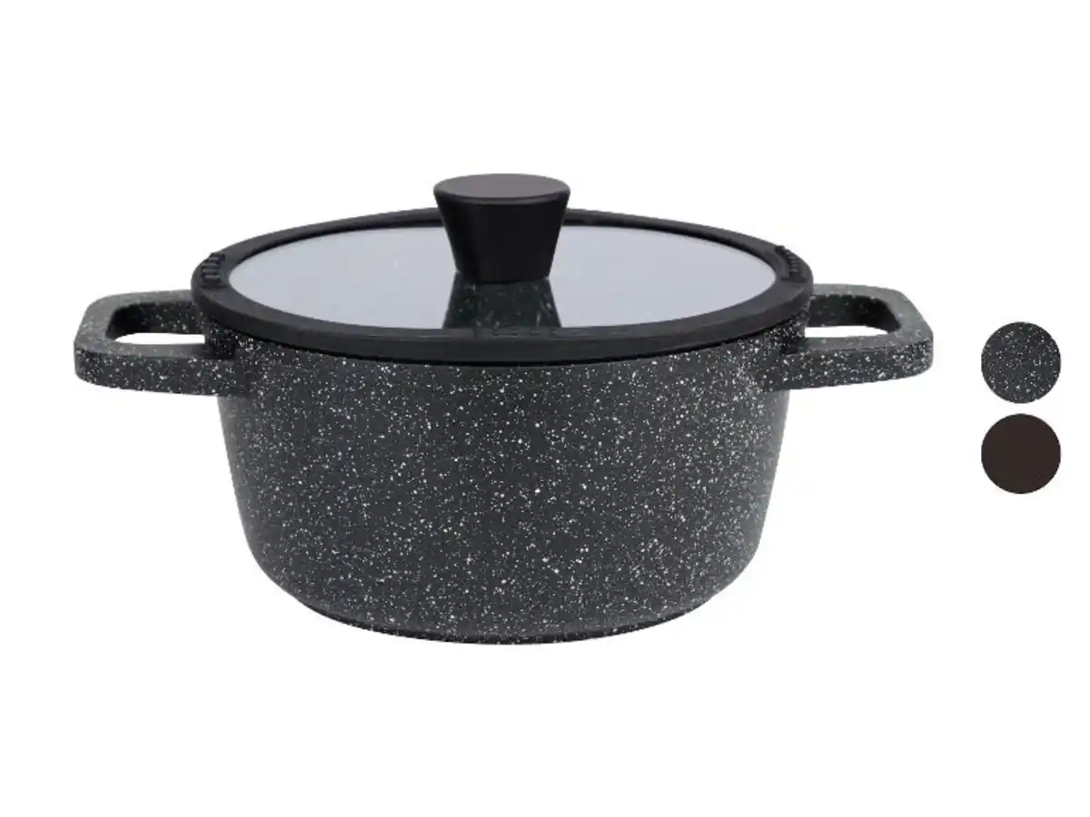 Bild 1 von LIVARNO home Aluguss-Kochtopf, mit innerer Literskala, Ø 20 cm