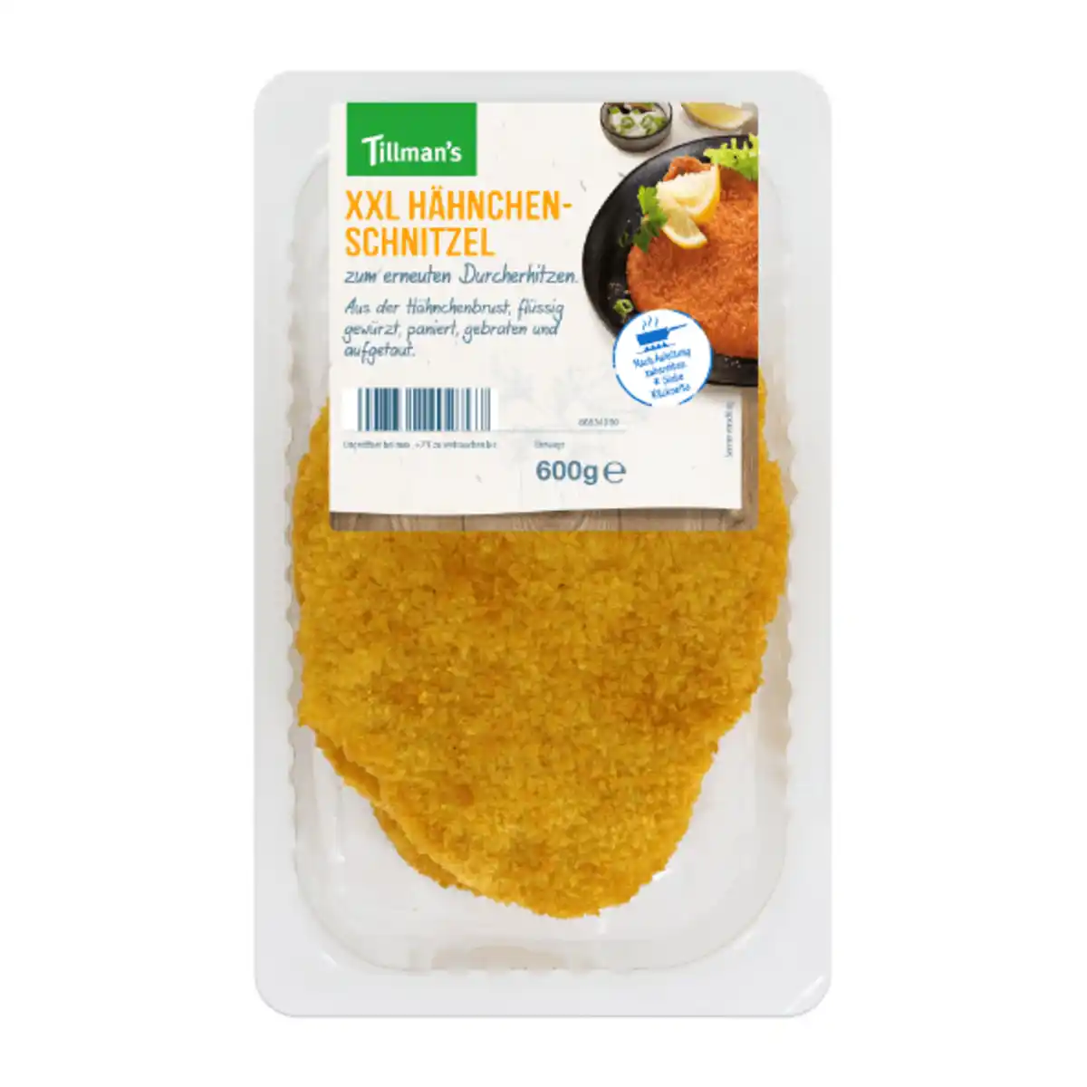 Bild 1 von TILLMAN’S Hähnchenschnitzel XXL 600g