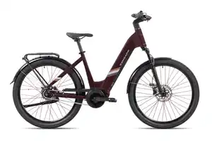 Zündapp E-Bike City X800 28 Zoll 7-Gang 550 Wh weinrot