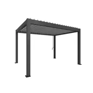 Biohort Pergola Gr. 4 x 3 dunkelgrau 404,5 x 312 cm