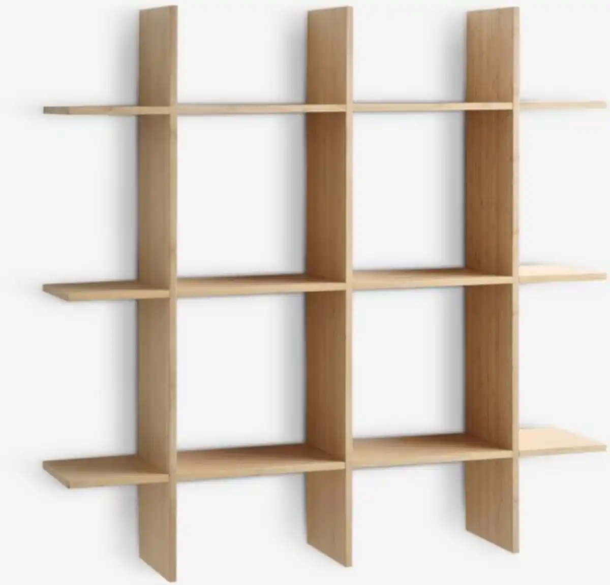 Bild 1 von Wandregal KVISSEL 3 Einlegeböden Bambus