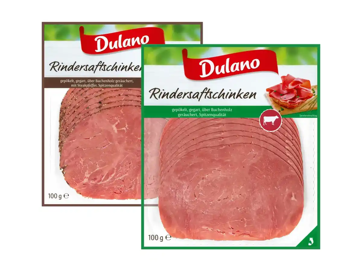 Bild 1 von Dulano Rindersaftschinken,  100 g