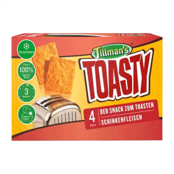 Bild 1 von TILLMAN'S Toasty Schinkenfleisch 280g