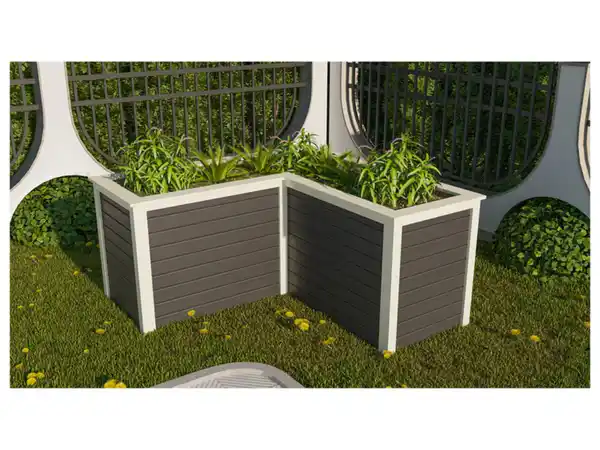 Bild 2 von Karibu Karibu Hochbeet »Lyss«, aus Holz, mit Folie