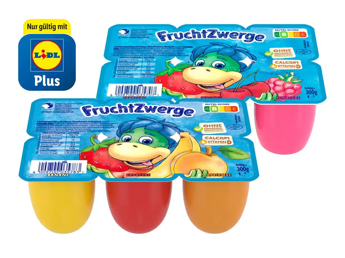 Bild 1 von Danone Fruchtzwerge