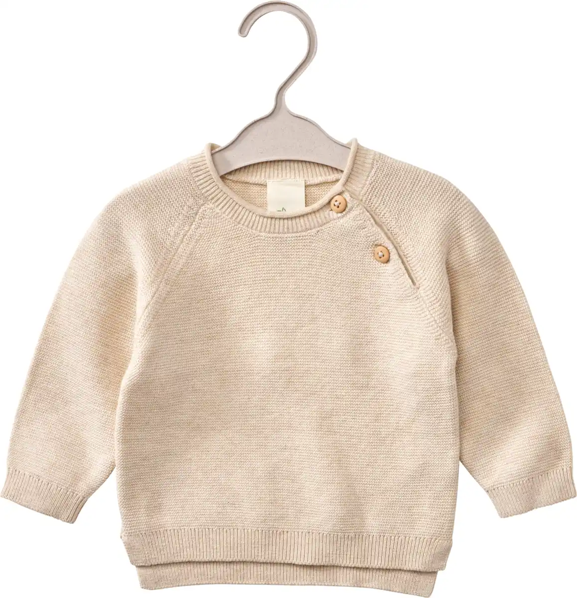 Bild 1 von ALANA Pullover mit Raglanärmel & Wolle, beige, Gr. 68