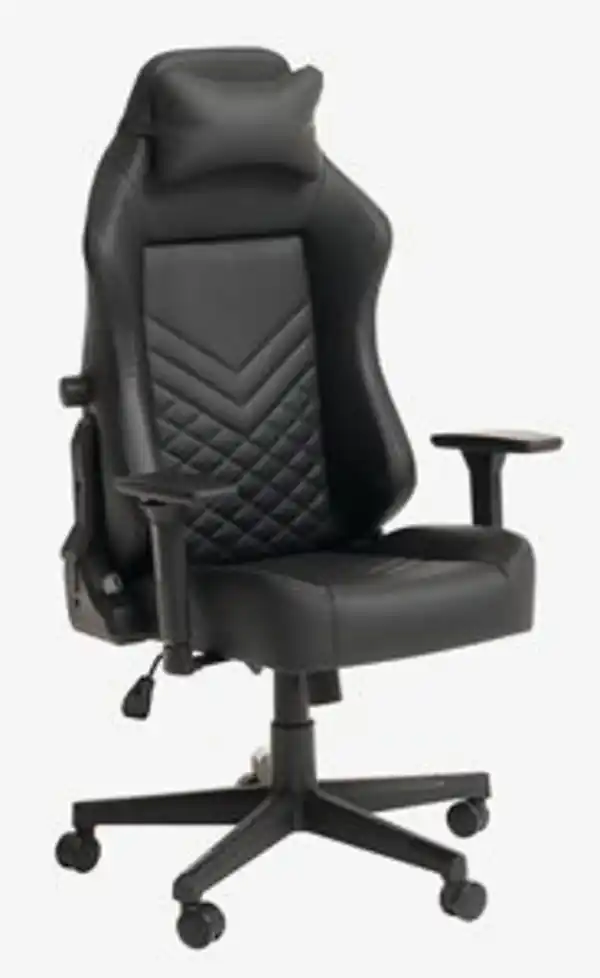 Bild 1 von Gaming-Stuhl ABILDAA Kunstleder schwarz