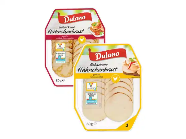 Bild 1 von Dulano Gebackene Hähnchenbrust,  80 g