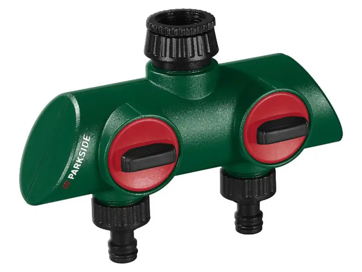 Bild 2 von PARKSIDE® 2-Wege-Verteiler / Bewässerungsuhr / Wassermengenzähler / Mini-Blumenampel-Gießstab
