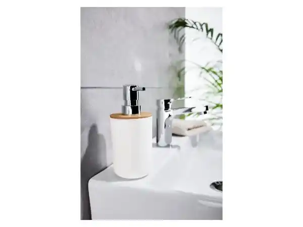 Bild 3 von LIVARNO home Bad- und Duschabzieher / Bad-Organizer / Wattestäbchen-Behälter / Seifenspender