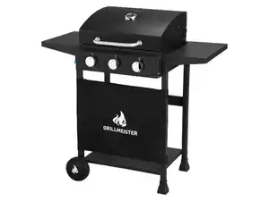 GRILLMEISTER Gasgrill »Memphis«, 3 Brenner, 9 kW