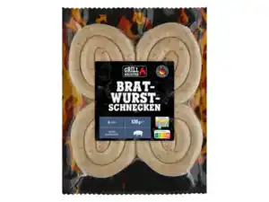 Grillmeister Bratwurstschnecken,  520 g