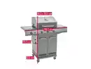 Bild 3 von Char Broil Gasgrill »Advantage Core B3«, mit Seitenbrenner und TRU-Infrared™ Technology