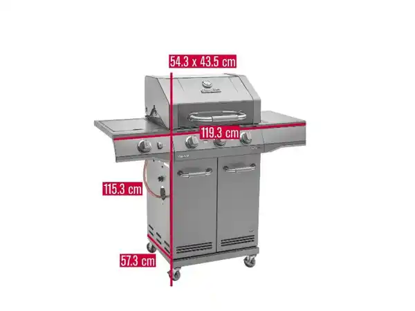 Bild 3 von Char Broil Gasgrill »Advantage Core B3«, mit Seitenbrenner und TRU-Infrared™ Technology