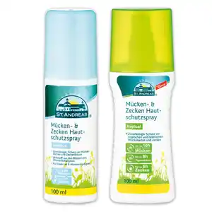St. Andreas Mücken- & Zecken Hautschutzspray