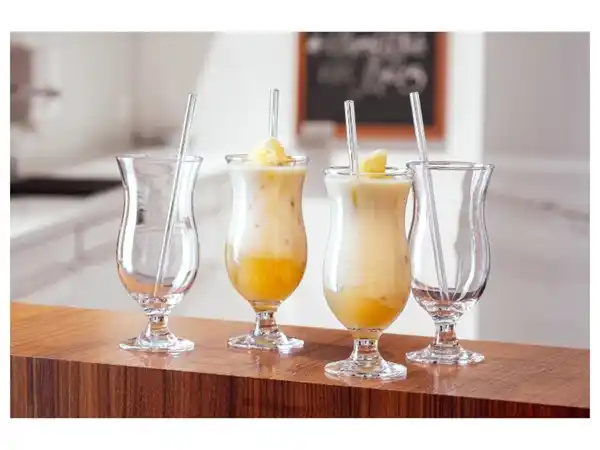 Bild 3 von Leonardo Cocktailgläser und Glastrinkhalme »TAVOLINO«, 8-teilig