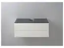 Bild 1 von byLIVING Waschbeckenunterschrank »Shape«, mit Hochglanzfront