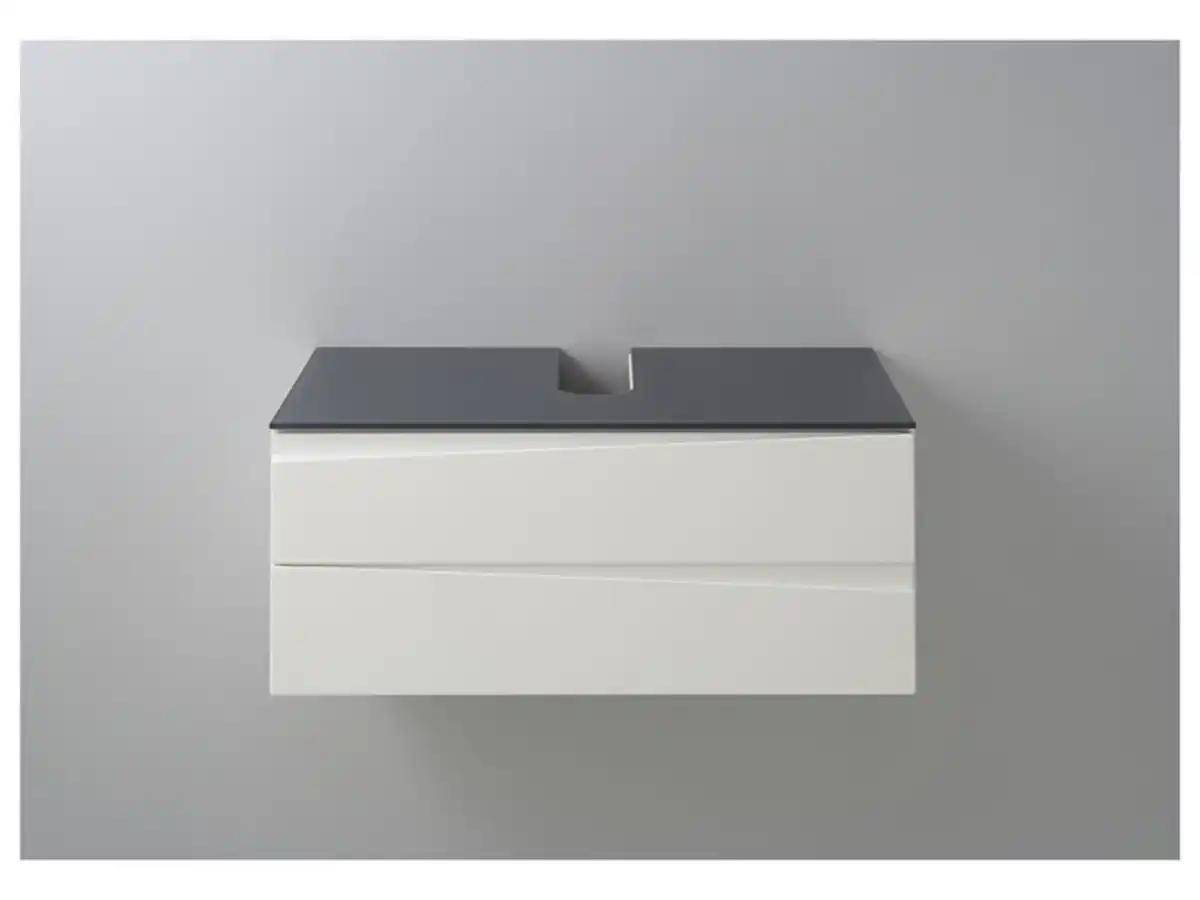 Bild 1 von byLIVING Waschbeckenunterschrank »Shape«, mit Hochglanzfront