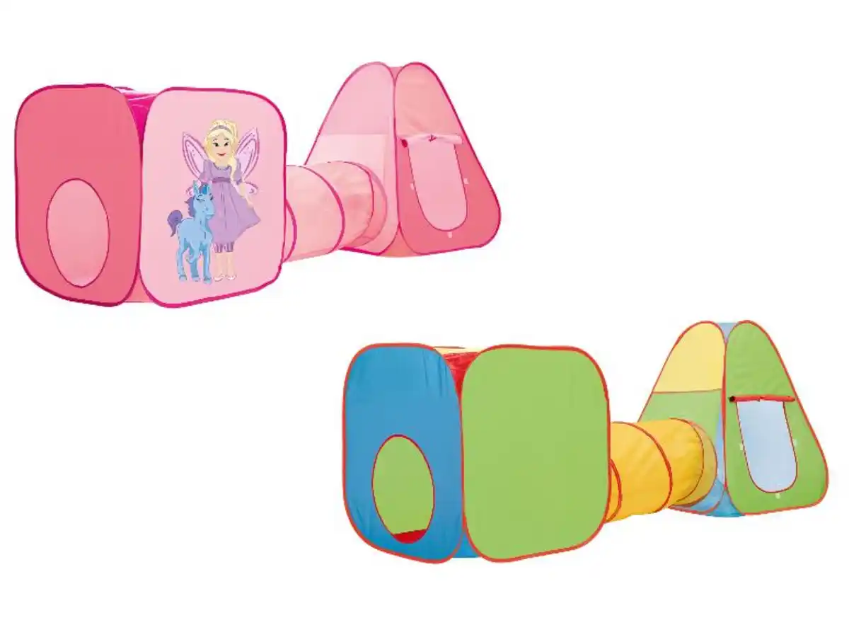 Bild 1 von Playtive Spielzelte mit Tunnel, 3-teilig