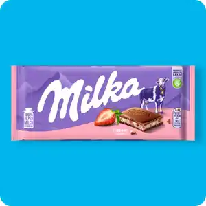 MILKA Schokolade, Verschiedene Sorten