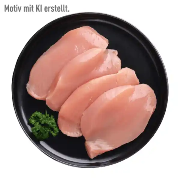 Bild 1 von MEINE METZGEREI Hähnchen-Minutenschnitzel XXL 800g