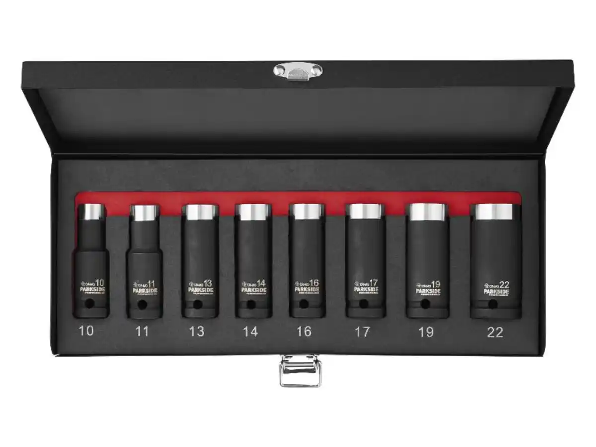 Bild 3 von PARKSIDE PERFORMANCE® Schlagnuss-Satz »PSNP 8 B2«, 8-teilig