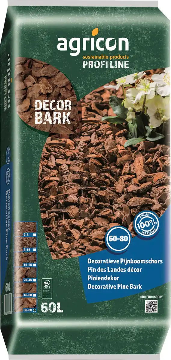 Bild 1 von Agricon Pinienrinde Excellent 60 - 80 mm Körnung 60 L