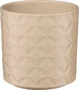 Dekorieren & Einrichten Steinguttopf, beige (13x13 cm)