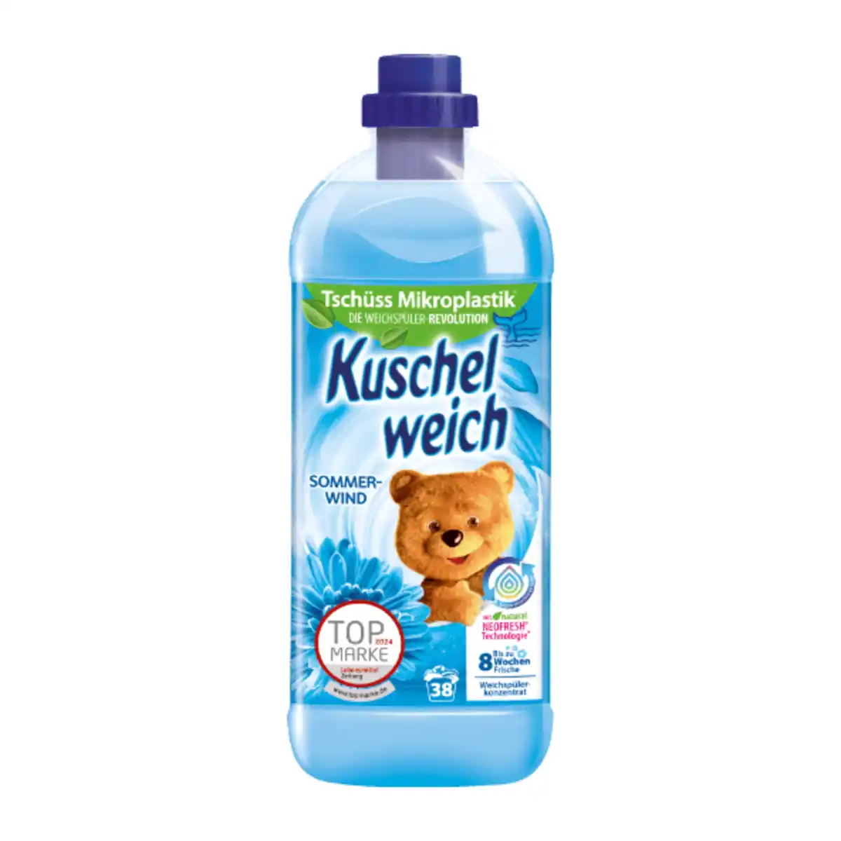 Bild 1 von KUSCHELWEICH Weichspüler Sommerwind 1L