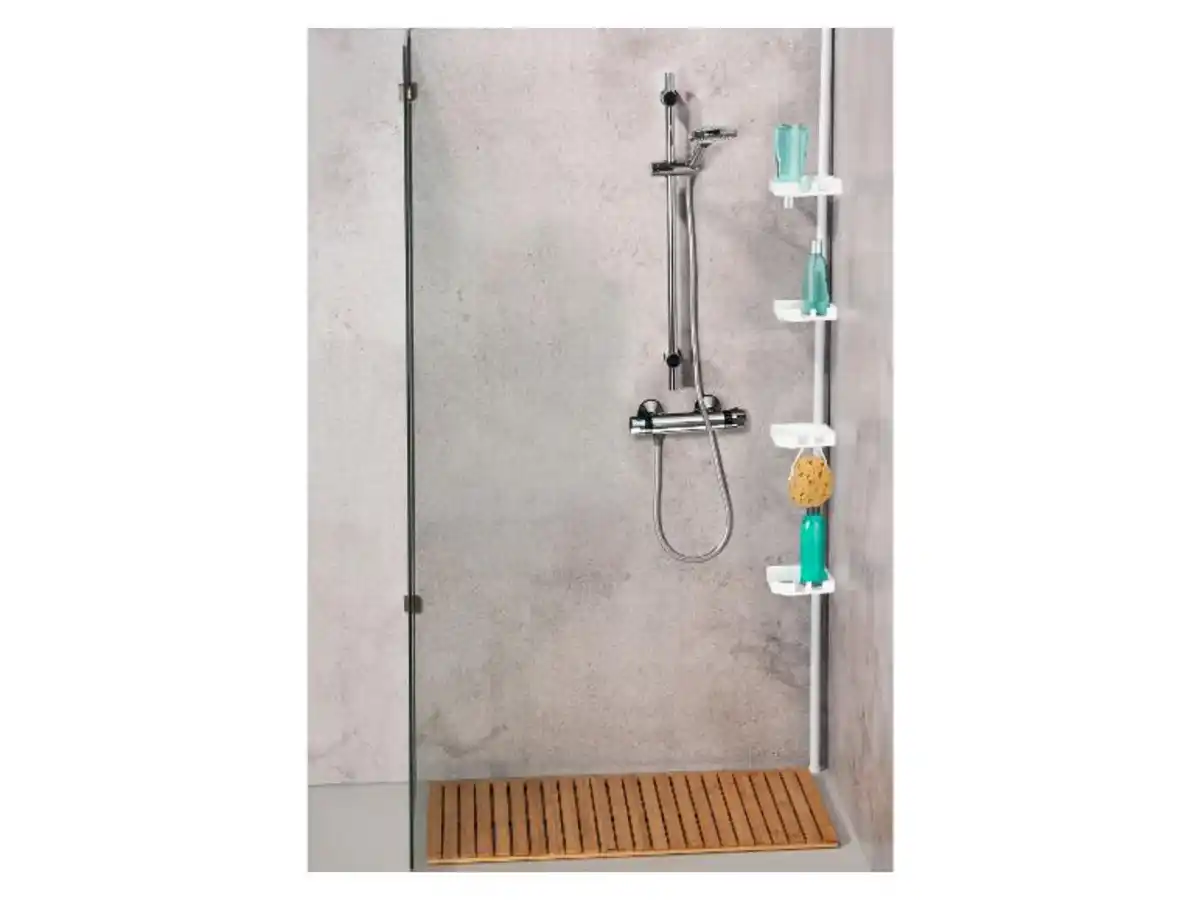 Bild 2 von Wenko XXL Teleskop Duscheckregal, mit 4 Ablagen