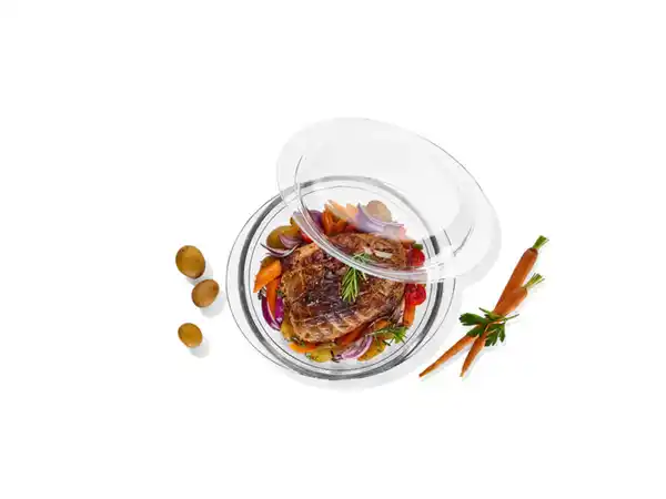 Bild 3 von ERNESTO® Bräter mit Deckel, aus Borosilikatglas