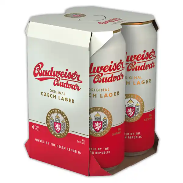 Bild 1 von Budweiser Budvar Budvar Czech Lager