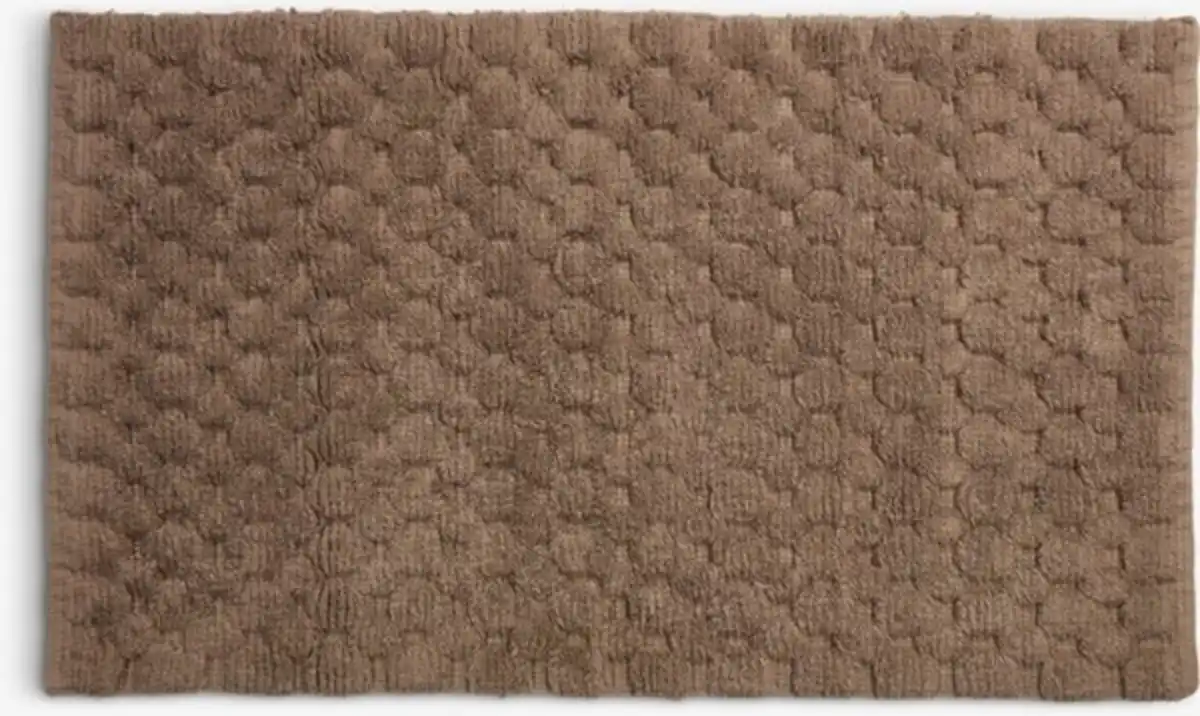 Bild 1 von Badematte BORGHOLM 50x80 dunkler Sand