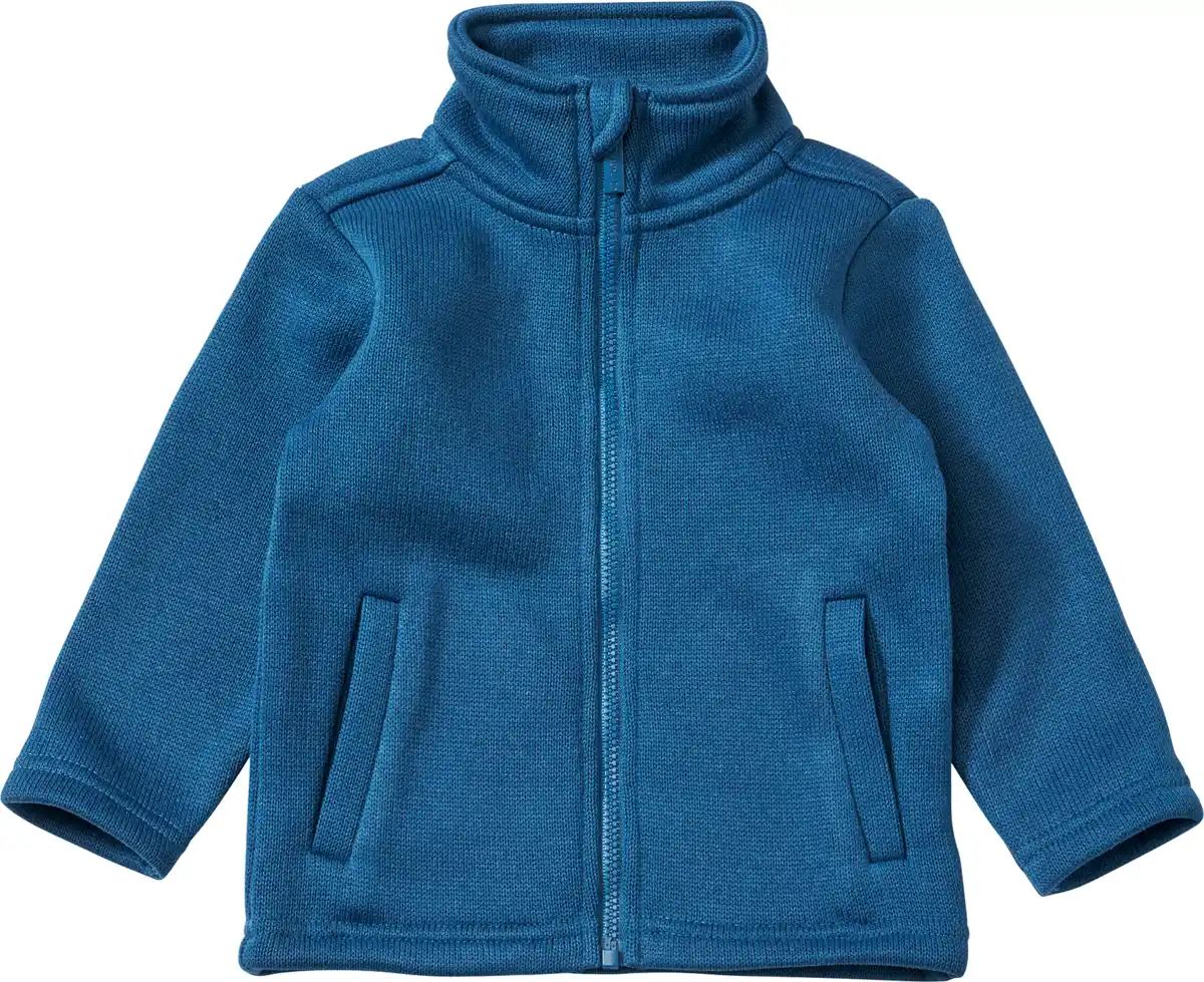 Bild 1 von PUSBLU Jacke aus Strickfleece, blau, Gr. 104