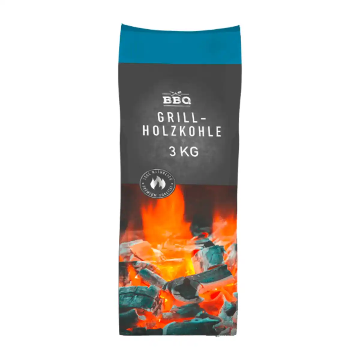Bild 1 von BBQ Grillholzkohle 3kg