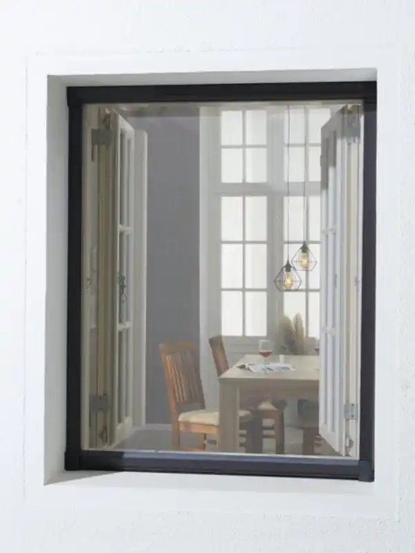 Bild 1 von Insektenschutzrollo NYORD 130x160 Fenster braun