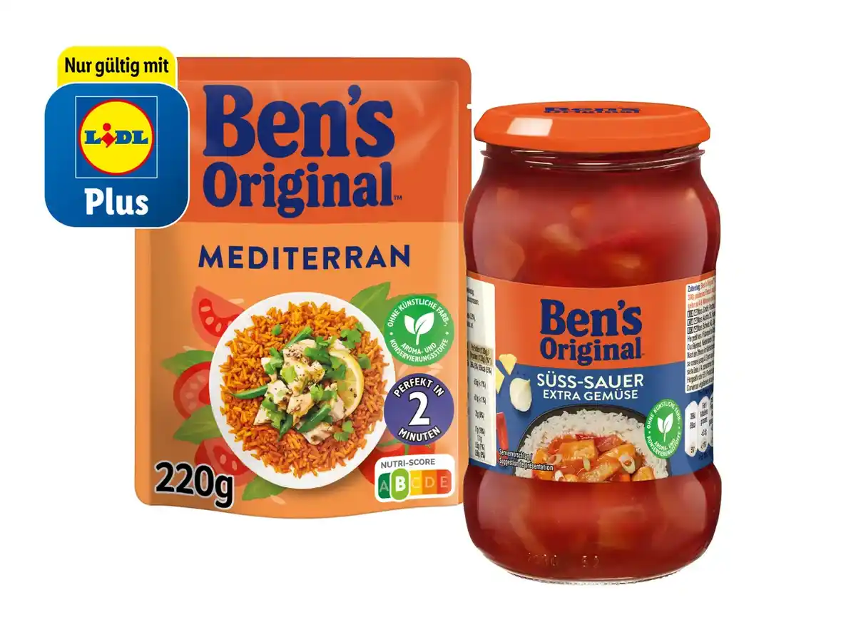 Bild 1 von Ben’s Original Express Reis/Sauce Süß-Sauer