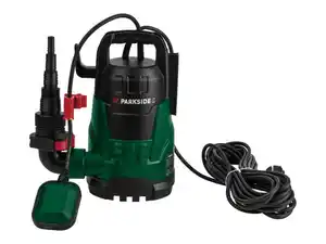 PARKSIDE® Klarwasser-Tauchpumpe »PETPK 400 A1«, mit stufenlos einstellbarem Schwimmschalter