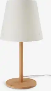Tischlampe JULIUS Ø19xH39cm natur