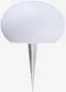 Bild 1 von Solarlampe HAVESANGER Ø15xH10cm weiß