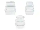 Bild 1 von LIVARNO home Glas-Frischhaltedosen-Set, platzsparend ineinander verstaubar