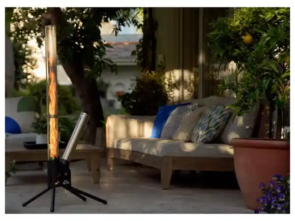 Bild 2 von GRILLMEISTER Feuerrohr, mit Asche-Schublade