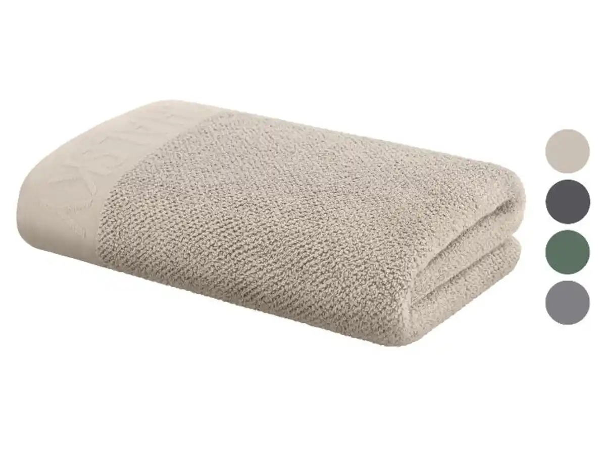 Bild 1 von Michalsky Frottier-Duschtuch, mit Logo in der Borte