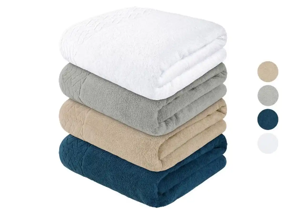 Bild 1 von LIVARNO home Frottier-Badetuch, 100 x 150 cm