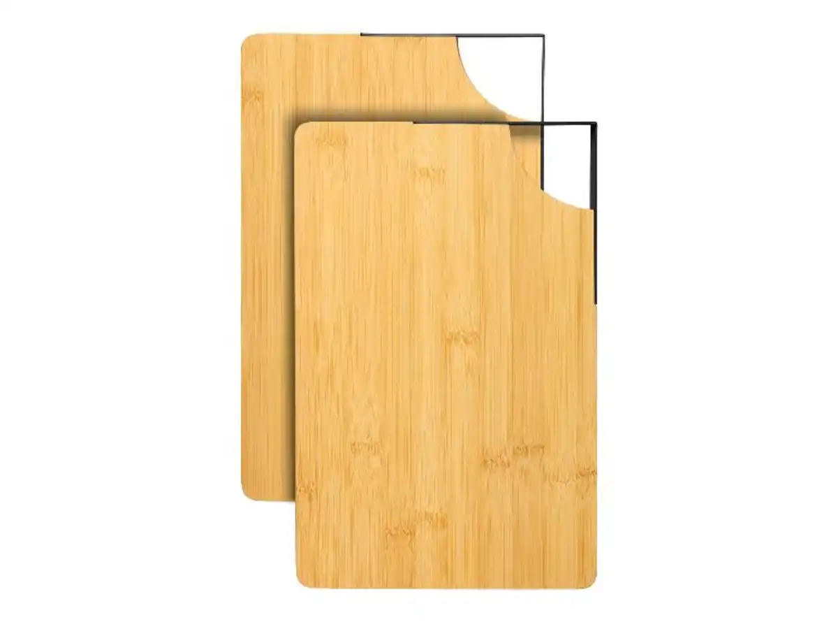 Bild 2 von GRILLMEISTER Bambus-Schneidebrett, schnittfest und messerschonend