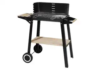 GRILLMEISTER Grillwagen »Kansas«, mit Windschutzblende