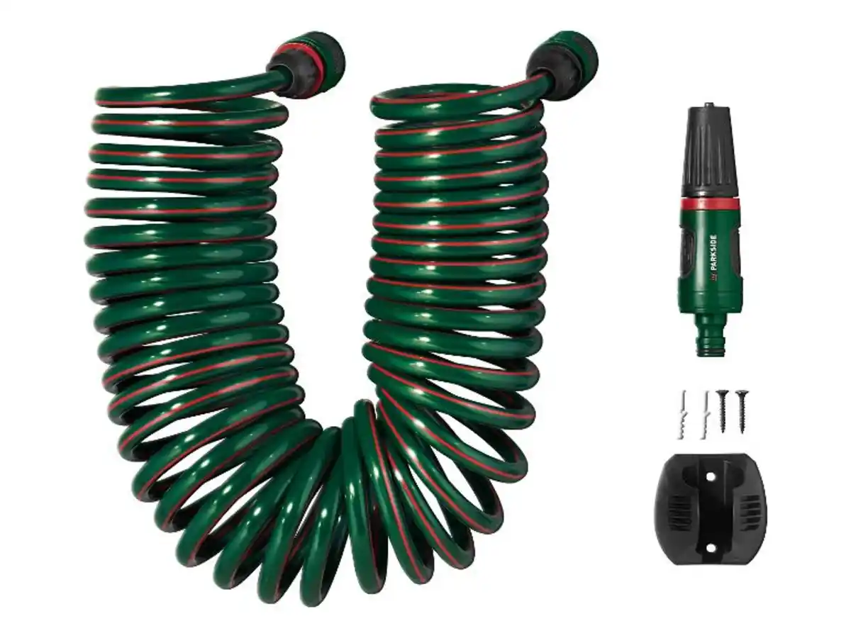 Bild 2 von PARKSIDE® Spiralschlauch-Set / Terrassenschlauch-Set / Flachschlauch-Set, 7-teilig
