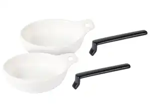 GRILLMEISTER Grillschalen-Set / Grillplatte, mit abnehmbarem Griff