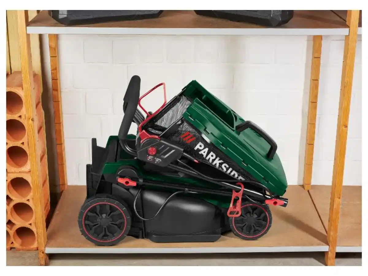 Bild 3 von PARKSIDE® Elektro-Rasenmäher »PERM 1500 A1«, mit Klappfunktion
